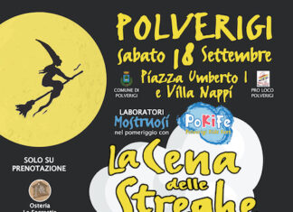 A Polverigi il 18 Settembre la Cena delle Streghe 2021