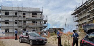 Controlli dei Carabinieri nei cantieri edili del maceratese