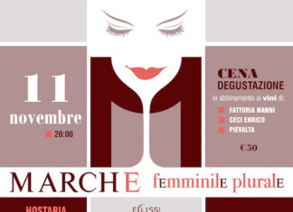 Jesi, l’11 novembre “Marche Femminile Plurale” a “Hostaria Dietro le quinte”