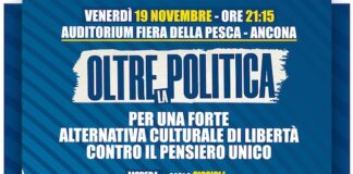 Ancona, “Oltre la Politica”: domani l’incontro promosso da Fratelli d’Italia