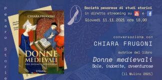 “Pesaro Storie”: domani conversazione con Chiara Frugoni