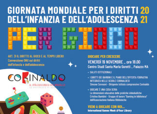 Corinaldo, “Per Gioco”: ecco le iniziative per bambini e ragazzi