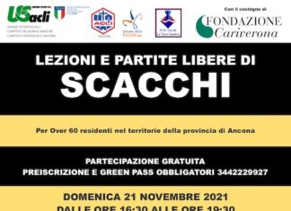 Casine di Ostra, il 21 novembre lezioni gratuite e partite libere di scacchi