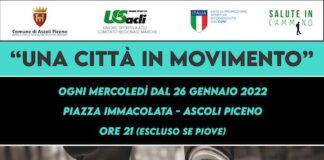 Ascoli, “Una città in movimento”: dal 26 gennaio le camminate serali