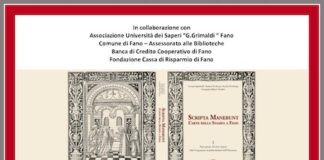 “Scripta manebunt”, la presentazione a Fano il 18 marzo