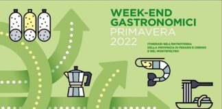 Pesaro-Urbino, i Week-end Gastronomici dal 9 aprile al 12 giugno