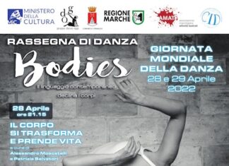 Corinaldo, il 28 e 29 aprile “Bodies ” al Teatro Goldoni