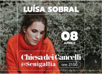 Luisa Sobral l’8 aprile 2022 a Senigallia