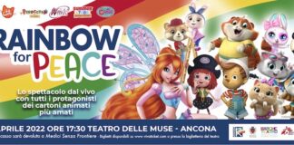 Ancona, il 30 aprile “Rainbow For Peace” al Teatro delle Muse