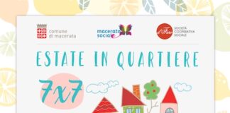 “Estate in quartiere 7×7” dal 13 giugno al 30 luglio a Macerata