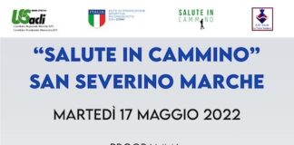 San Severino, “Salute in cammino”: il 17 maggio nuovo appuntamento