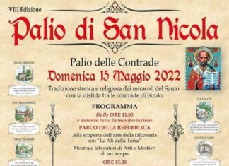 Torna il Palio di San Nicola a Sirolo il 15 maggio 2022