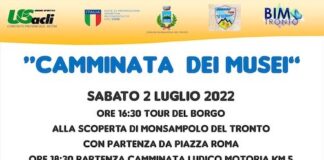 “Camminata dei musei”, il 2 luglio appuntamento a Monsampolo del Tronto
