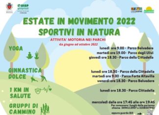 Ancona, dal 21 giugno “Estate in movimento: Sportivi in natura”