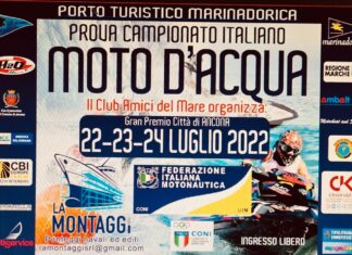 Ad Ancona il Campionato Italiano Moto d’Acqua 2022