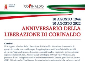 78° Anniversario della Liberazione nazifascista di Corinaldo