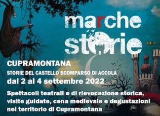 “MArCheStorie“ fa tappa a Cupramontana dal 2 al 4 settembre 2022