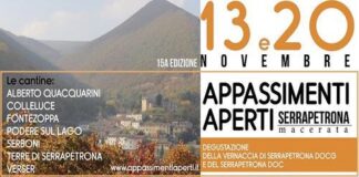 “Appassimenti aperti 2022 ” a Serrapetrona tra degustazioni e visite in cantina