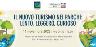 “Il nuovo turismo nei parchi”, se ne parla a Visso l’11 novembre 2022
