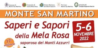 “Saperi e Sapori della Mela Rosa dei Monti Azzurri” a Monte San Martino
