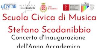 Macerata, Scuola di musica Scodanibbio: concerto inaugurale dell’Anno Accademico 2022/2023