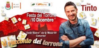 “Il racconto del torrone”, il 10 dicembre a Camerino lo spettacolo con Tinto