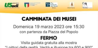 “Camminata dei musei”, il 19 marzo la visita guidata a Fermo