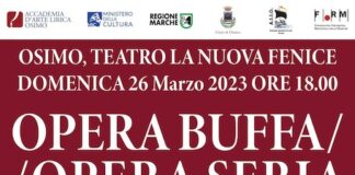 Osimo, Opera Buffa/Opera Seria: domani al Teatro La Nuova Fenice
