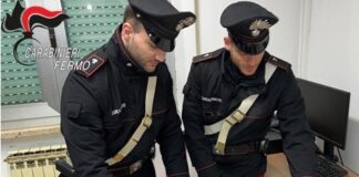 Magliano di Tenna, resistenza a pubblico ufficiale e lesioni personali: arrestato 32enne