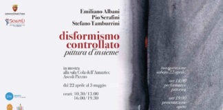 “Disformismo Controllato – pittura d’insieme”, dal 22 aprile al 3 maggio ad Ascoli