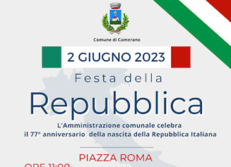 Camerano celebra il 77esimo anniversario della nascita della Repubblica Italiana