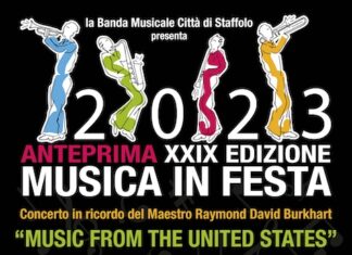 Staffolo, il 2 giugno il concerto “Music from the United States”