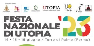 Torre di Palme, dal 14 al 16 giugno 2023 la “Festa Nazionale di UTOPIA”