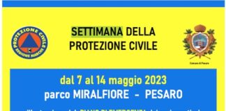 A Pesaro oggi prende il via “Settimana della Protezione Civile”