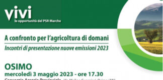 Marche, “A confronto per l’agricoltura di domani”: dal 3 maggio il ciclo di incontri