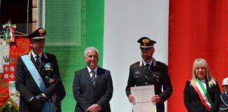 San Severino, il luogotenente Massimiliano Lucarelli insignito del titolo di Cavaliere