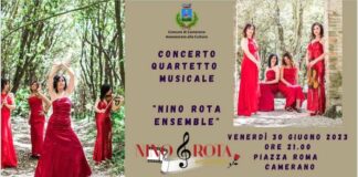 Camerano, “Nino Rota Ensemble” in concerto il 30 giugno 2023
