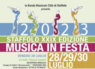 Staffolo, “Musica in Festa 2023” con Bande Musicali e gruppi Musicali