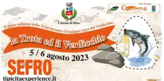 Grand tour delle Marche, oggi e domani “Trota e Verdicchio a Sefro”