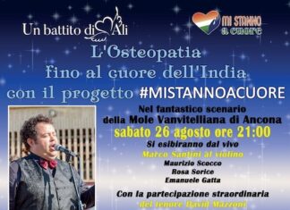 Ancona, concerto di beneficenza con Marco Santini e David Mazzoni