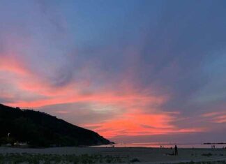 “Tramonto” di Monica Baldini