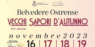 Belvedere Ostrense, “Vecchi Sapori D’Autunno”: dal 16 al 19 novembre la XXV^ Edizione