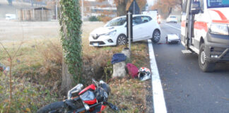 San Severino, violento schianto di una moto lungo la Sp. 502: feriti gravi due giovani