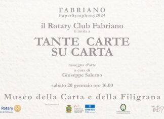 Fabriano, al via oggi la mostra di Arte Contemporanea “Tante Carte su Carta”