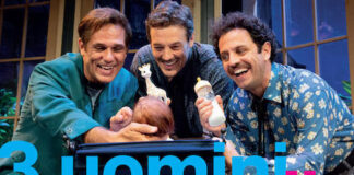 Urbino, il 9 marzo va in scena “Tre uomini e una culla”