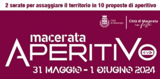 “Aperitivo Macerata”, il 31 maggio e il primo giugno