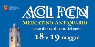 Mercatino Antiquario di Ascoli Piceno, il 18 e 19 maggio 2024