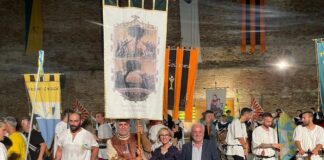 Offagna, l’assessore Chiara Biondi in visita alle Feste medievali