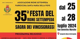 Festa del rione Settempeda e sagra dei vincisgrassi a San Severino