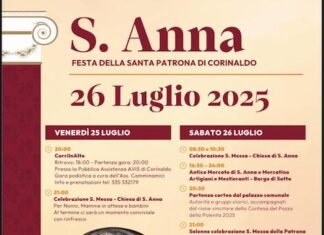 Festa di Sant’Anna 2025 a Corinaldo: tradizione, musica e spiritualità